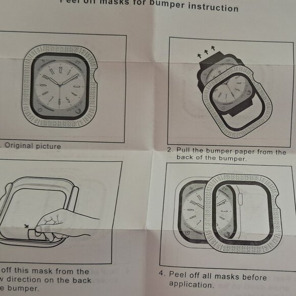 BCBGMAXAZRIA Bumper with screen protector for Apple Watch 40mm.BNWT/BOX - Picture 10 of 11